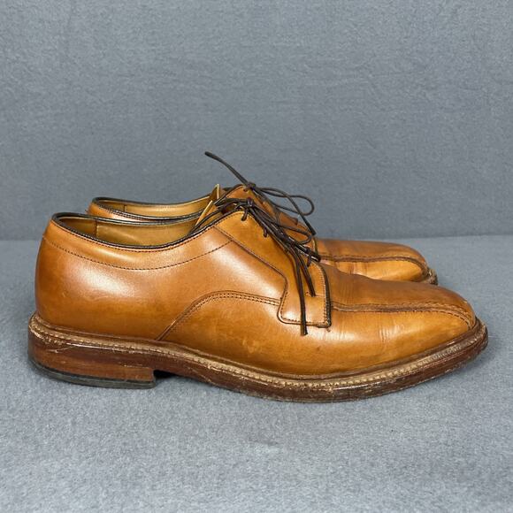 Allen Edmonds Hillcrest 8.5 Light Brown Tan Oxford Shoes Formal Business Luxe main image 11